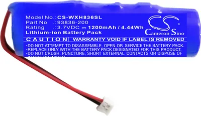 Image de TECHTEK Batterie compatible avec [Wahl] 93836-200 remplace 93836-200