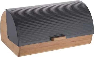 Produktbild von Holzbrotkasten mit Metalldeckel BRUNBESTE BB-2737