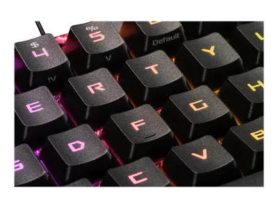 Image de ASUS ROG PBT Doubleshot - Tastenkappen-Satz - Schwarz