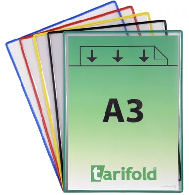 Produktbild von Tarifold Sichttafel Standard A3 sortiert