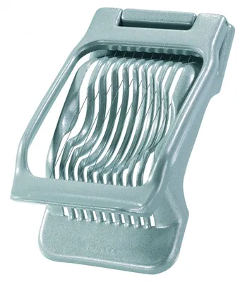 Produktbild von Westmark Eierteiler, Retro-Verpackung, Aluminium/Rostfreier Edelstahl, 13,5 x 7,9 x 2,9 cm, Duplex, Grau, 1020RT60