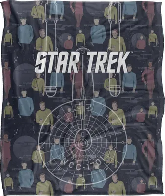 Produktbild von Star Trek - "Enterprise" Knöchelsocken Decke, Seidig, Supersoft TV23649 (Einheitsgröße) (Bunt)
