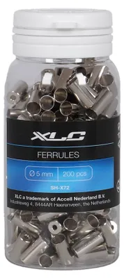 Image de Embouts XLC pour gaines SH-X72 - Embouts de protection pour câbles de dérailleur et de frein...