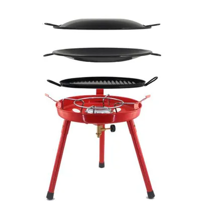 Obrázok produktu pre Viacúčelový varič a gril, 3-nohy + platnička 40 cm