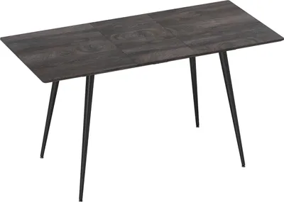 Immagine prodotto di Tavolo da pranzo estensibile per 6-8 persone, gambe in acciaio, piano in MDF