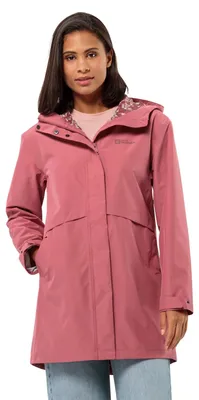 Produktbild von Jack Wolfskin Damen Cape West Coat W Mantel, Soft pink, 32
