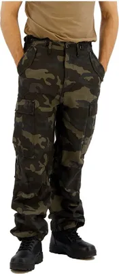 Imagen del producto de Pantalones Brandit M-65 Vintage, estampado de camuflaje oscuro, talla S
