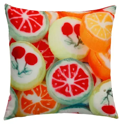 Produktbild von Kissenbezug Fotodruck Kissenhülle 30x30 cm Bonbon Kissenhülle Kopfkissen