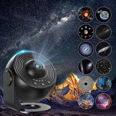 Obrázek produktu pro Planetárium – projektor – černý – LED galaxie – pro dekoraci ložnice