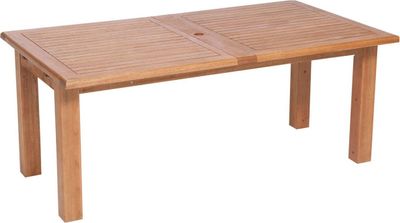 Merxx Gartentisch Ausziehtisch 180/220/260 x 100 cm Holztisch Garten Terrasse Holz; 25915-011