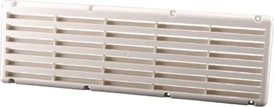 Produktbild von Kühlschrank-Lüftungsgitter Creme Entlüftung 370 x 120 mm