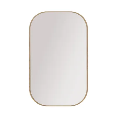 Produktbild von Spiegel OVARO II 110 × 68 cm – Rechteckiger Wandspiegel für Wohnzimmer, Flur, Schlafzimmer und Badezimmer – Cremona