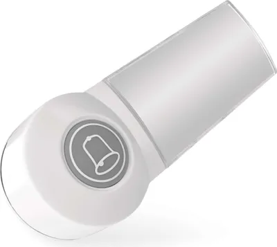 Produktbild von EMOS wasserdichte Ersatz-Klingeltaste, Zusatztaster in Weiß, max. Reichweite 100 Meter, für EMOS P5705, P5712, P5723, P5723T
