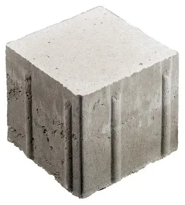 Produktbild von Gossenstein 16x16x14 cm Grau ohne Fase