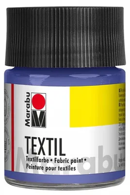 Produktbild von Marabu Textilfarbe 50ml Hellblau für Stoffmalerei