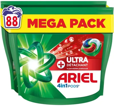 Produktbild von Ariel 4in1 Waschmittel-Pods Ultra Fleckenentferner – 88 Stück