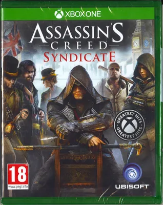 The cover art for the video game Assassin's Creed Syndicate for Xbox One.