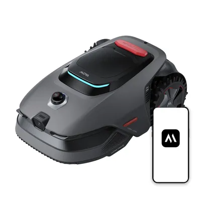 Immagine prodotto di Robot tosaerba MOVA LiDAX Ultra 1200 – RTK, LiDAR 3D e visione AI a 360°, mappatura automatica, taglio dei bordi a 5 cm