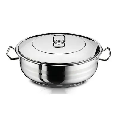 Obrázek produktu pro Mělký nerezový hrnec 17L 38cm 51067