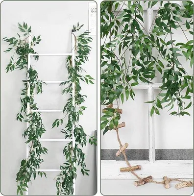 Produktbild von Famanu Kunstpflanze Hängende Weidenranken - 2 Stück, 170 cm