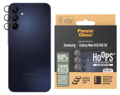 Imagen del producto de PanzerGlass Hoops Protector de lente para Samsung Galaxy A16 - Ultratransparente