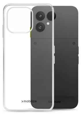 Zdjęcie produktu dla Mobilize Gelly Case – przezroczyste etui na telefon Fairphone 6 z elastycznym tylnym panelem z TPU – przezroczyste