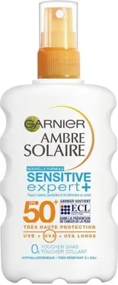 Produktbild von Garnier Ambre Solaire Sensitive Expert+ Sonnenspray LSF 50+, 200 ml