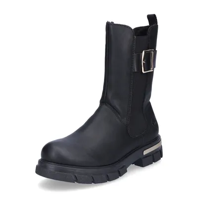 Produktbild von Rieker Stiefel bequem warm gefüttert in schwarz, Gr. 36
