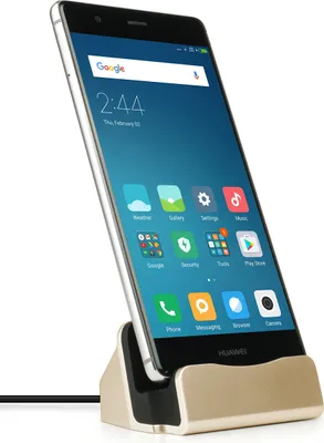 Produktbild von Dockingstation USB C Smartphones Galaxy S24 Note20 Huawei P50 iPhone 15 16 Gold