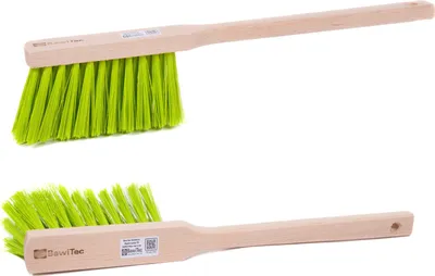Produktbild von BawiTec Handfeger 43cm Kunststoffborsten neongrün Garten-Handbesen Gartenbesen