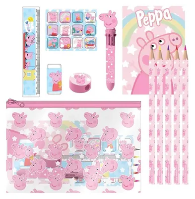 Produktbild von Cerda Group Peppa Pig Schreinset One Size