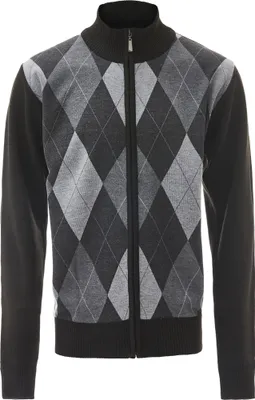 Zdjęcie produktu dla BRAELYN męski sweter - czarny szary, S/M