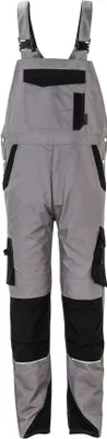 Produktbild von Größe 27 Planam Norit Herren Latzhose  zink schwarz Modell 6526