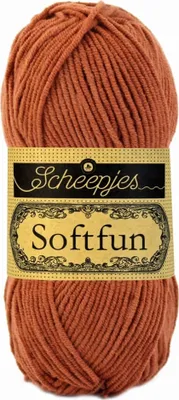 Produktbild von Scheepjes Softfun 50g 2431 Clay