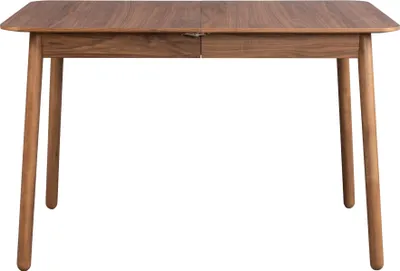 Produktbild von Zuiver Glimps Ausziehbarer Esstisch 120/162x80 cm Holz Walnuss