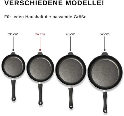 Productafbeelding van LP224-3 stoofpan aluminium gietijzer 24 cm
