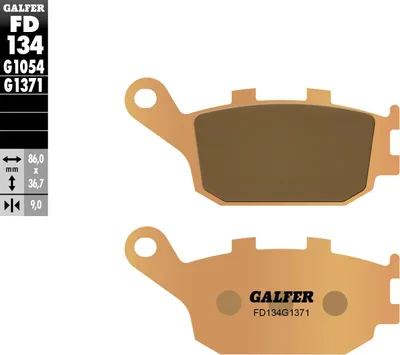 Zdjęcie produktu dla Galfer Bremsbelag Sinter Fd134-G1371