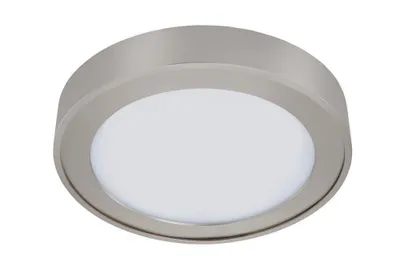 Produktbild von Deckenleuchte Briloner UP LED Aufbauleuchte Rund Nickelmatt Deckenlampe