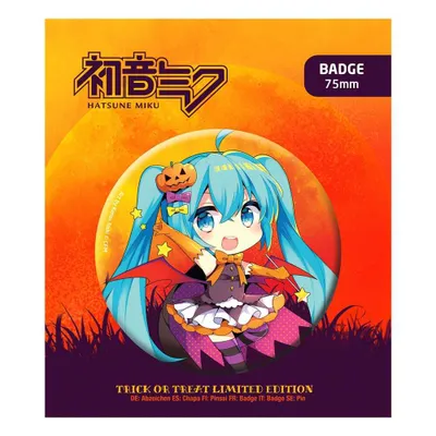 Obrázek produktu pro Hatsune Miku Ansteck-Button Halloween Limitovaná edice Hatsune Miku
