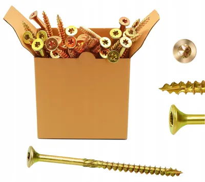 Produktbild von Konstruktionsschrauben 4x70 für Holz TORX TX20 200 Stück