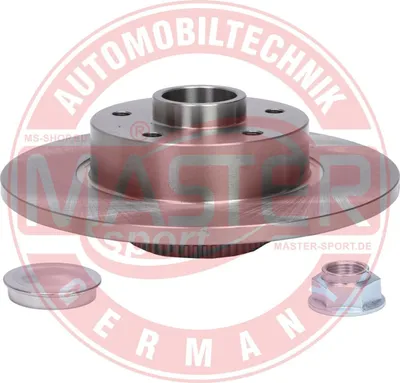 Produktbild von MS 2401120217B-PCS-MS Bremsscheibe (1x Stück) Hinterachse für RENAULT TRAFIC III Kasten (FG_)