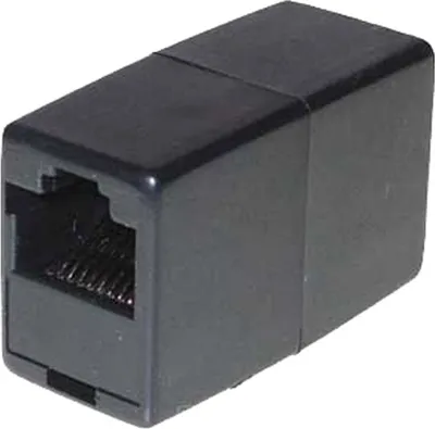 Produktbild von shiverpeaks BASIC-S Modular IN line Adapter RJ12 schwarz