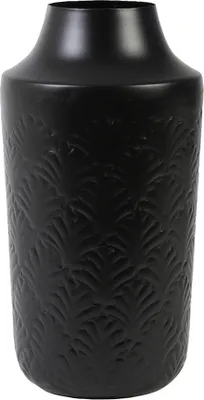 Produktbild von Dekovase Vase ERIKSEN von Light & Living Blumenvase Tischvase Schwarz 37 cm