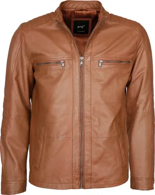 Produktbild von Maze Lederjacke 4202144 Herren cognac M