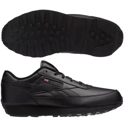 Zdjęcie produktu dla Czarne buty treningowe męskie Reebok skóra ekologiczna V67021 39