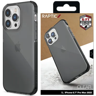 Zdjęcie produktu dla Raptic X-Doria Clear Case Etui Iphone 14 Pro Max Pancerny Pokrowiec Czarny