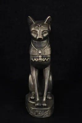 Produktbild von Design Ägyptische Katze Figur Statue Skulptur Figuren Skulpturen Deko PG2805x315