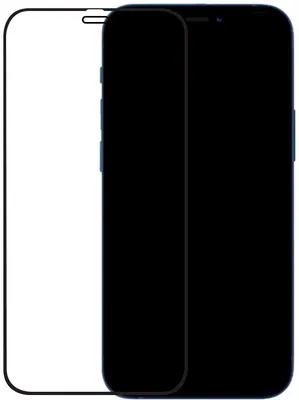 Produktbild von Mobilize Premium iPhone 12 Mini Panzerglas Gehärtetes Glas Displayschutz - Hüllenfreundlich - Schwarz