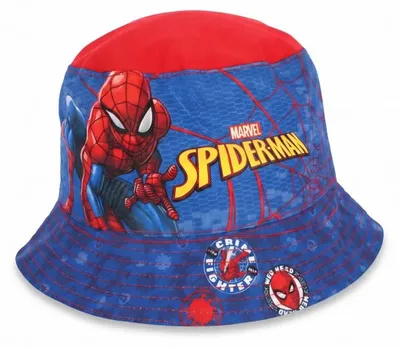 Produktbild von Marvel Spiderman Jungen Kinder Fischermütze Fischerhut Sommerhut Gr. 54 - Blau, 54