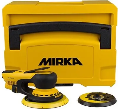 Produktbild von Mirka Deros 5650 CV Profi-Elektro-Exzenterschleifer, 350 Watt, 150 mm Schleiffläche, variable Geschwindigkeit